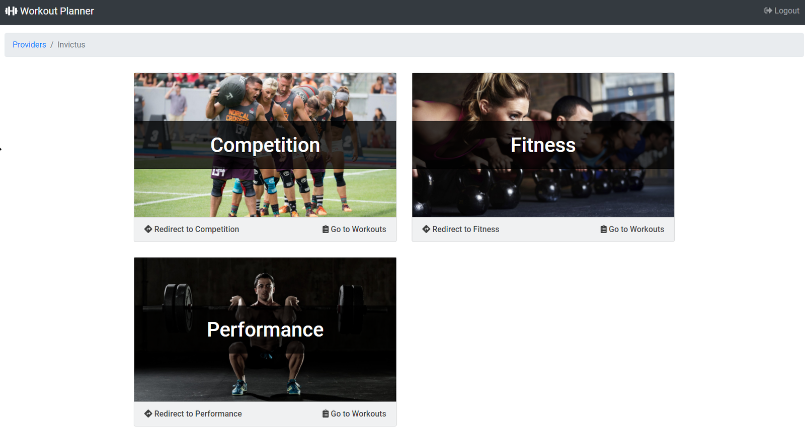 Workout Planner